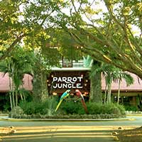 Parrot Jungle and Gardens main entrance