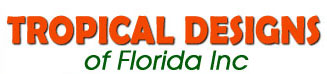 Tropical designs florida logo
